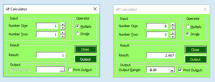 xlf-calculator-user-form-demo